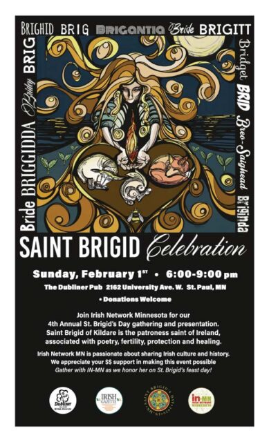 St Brigid Day Poster